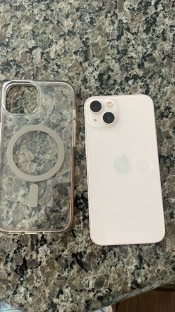Pink I phone 13 no cracked screen original