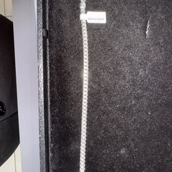 sliver miami bracelet rhodium finished 8 inch