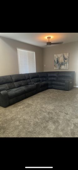 Selling Six Piece grey Sectional
