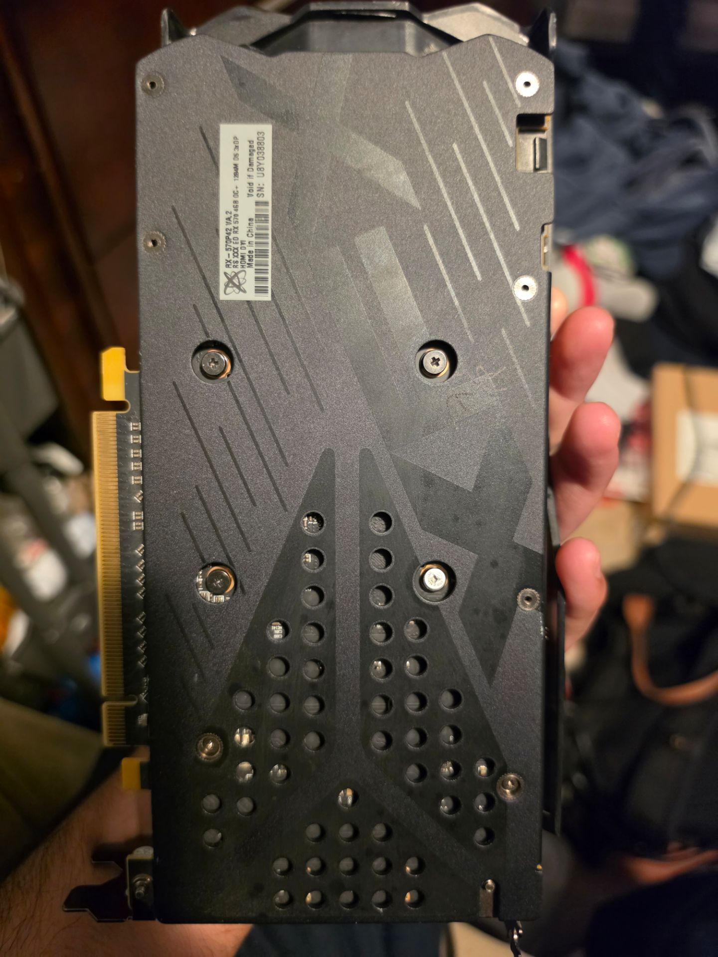 XFX RX570 4GB graphics card