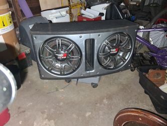 Cerwin Vega Dual Subwoofer Enclosure