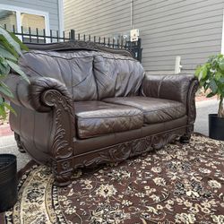 Leather Sofa - Elegant