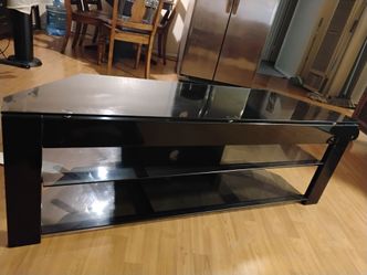 Tv stand Glass shelves