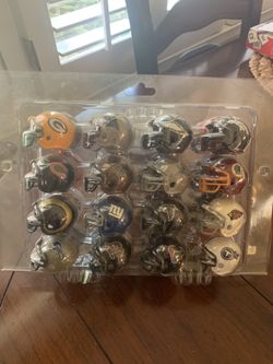 Mini football helmets