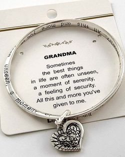 Grandma charm bracelet