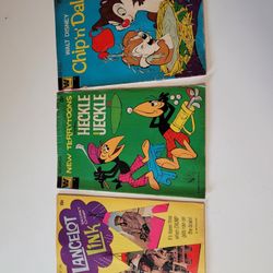 Vintage Comics Set Of 3