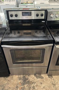 Whirlpool Electric Stove Stainless Steel With Digital Display