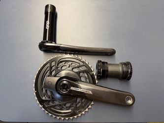 SRAM Force D2 Dual-Sided Power Meter Crankset (172.5mm, 46/33T) + SRAM DUB T47 Bottom Bracket