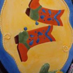 New Big Plater With 2 Small Plates