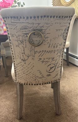 Decorative chairs Set of 4