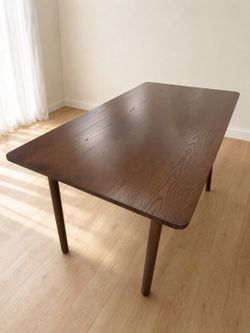 Dark Walnut Dining Table – $99.99