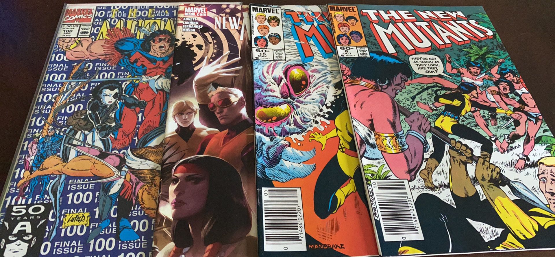 New Mutants Comic Book Lot