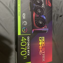 4070 TI Strix Graphic Card 