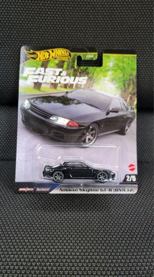 Hot Wheels Nissan Skyline GT-R BNR32 Fast & Furious 