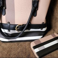 New Tote Bag With Matching Wallet