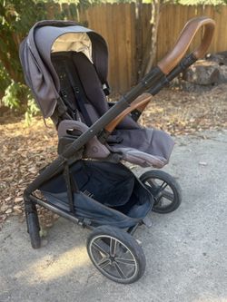 Nuna Mixx Next With Larktale Board And Nuna Infant Seat Adapter