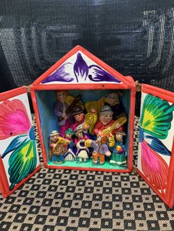 Hand Painted Paper Mache 10.00