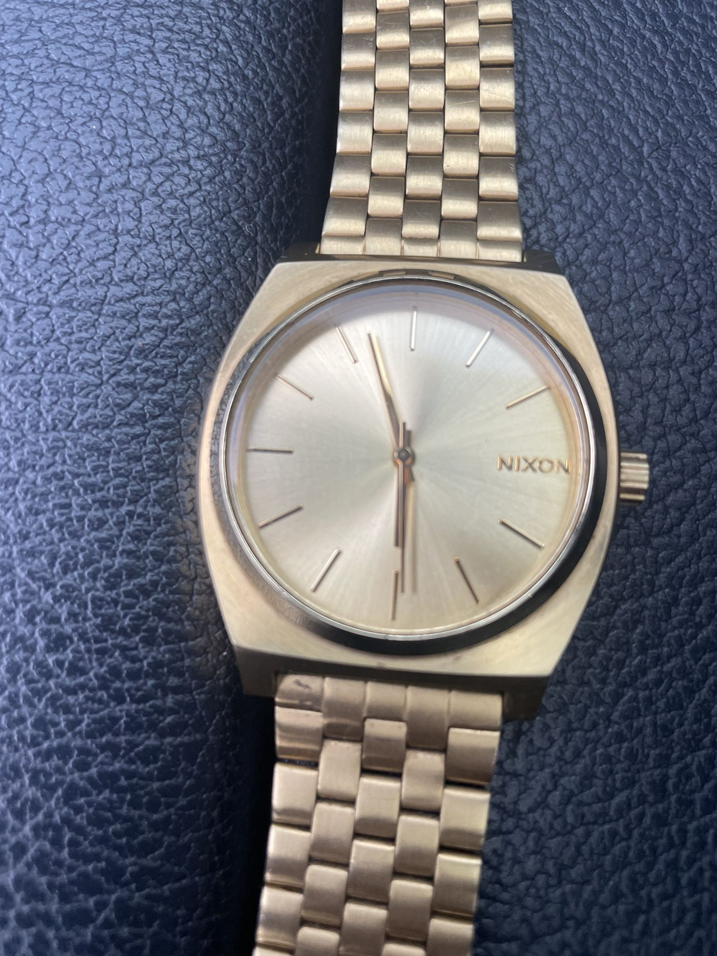 Nixon Time teller Gold