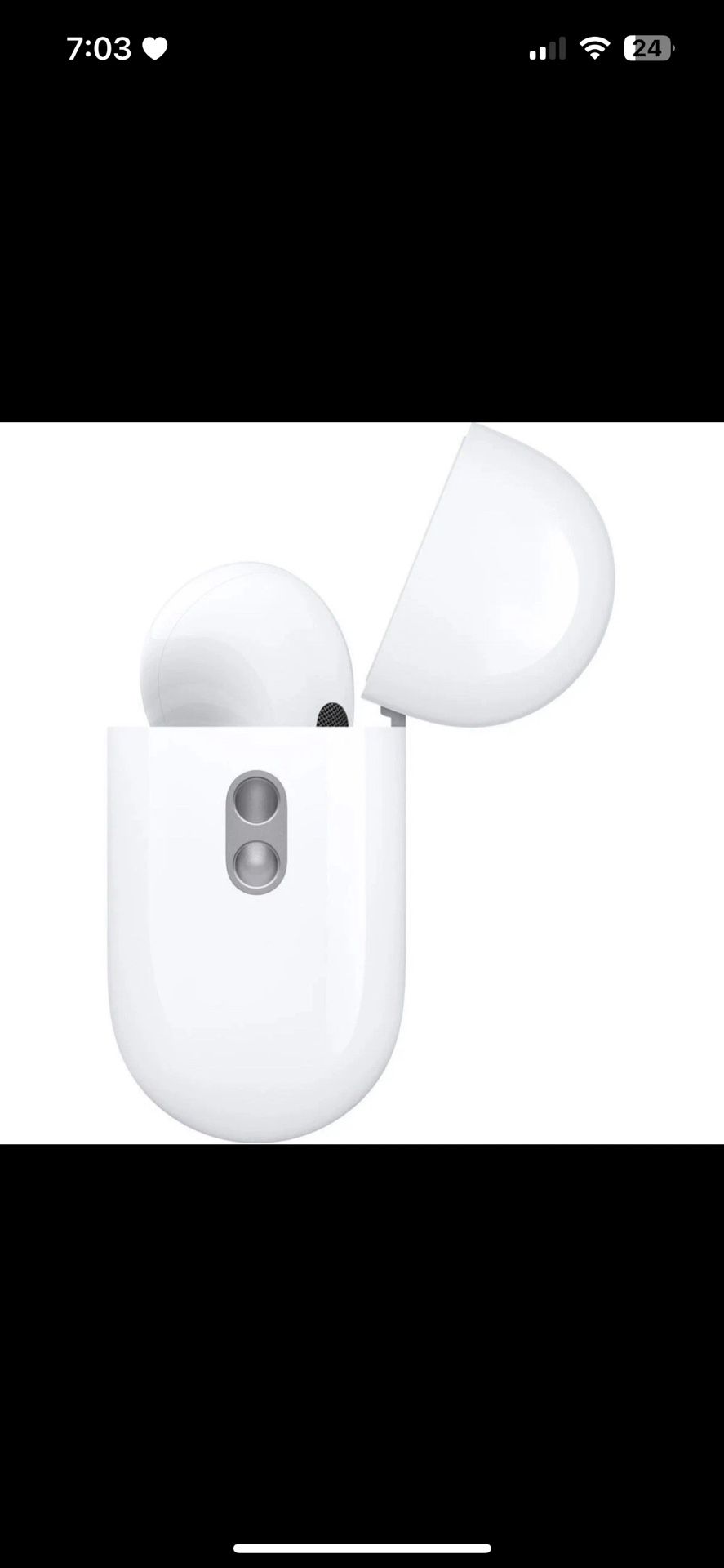 AirPods Pro 2nd Generation with MagSafe Wireless Charging Case (USB‑C)
