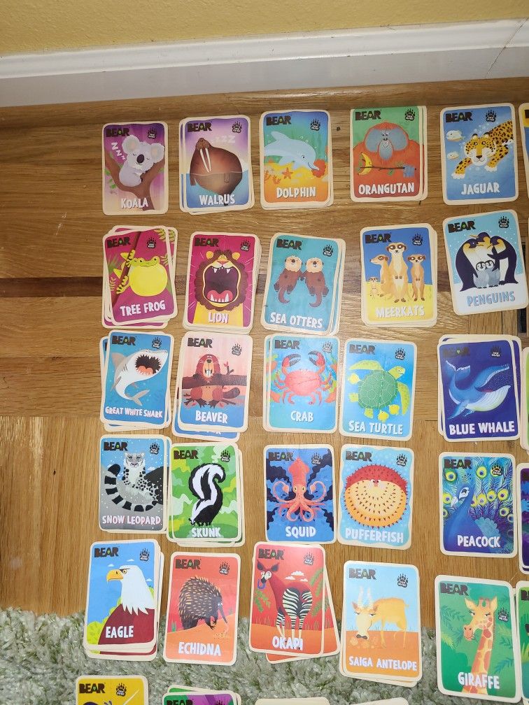 Bear Snacks Cards