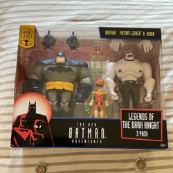 McFarlane Gold Label New Batman Adventures Legends Of The Dark Knight 3-Pack