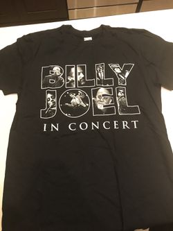 Billy Joel rare concert shirt Thumbnail