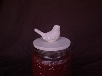 Bird Candle Lid/Topper