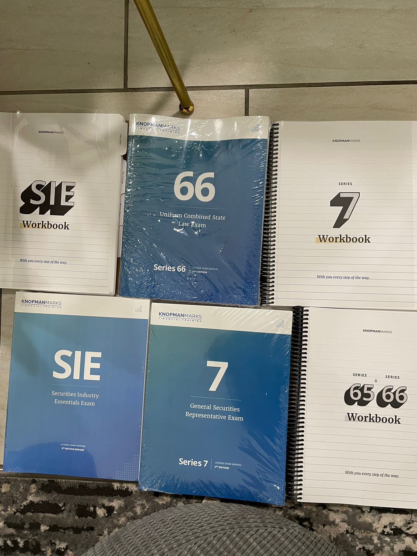 SIE, Series 7, Series 66 License Manuals - Knopman Marks