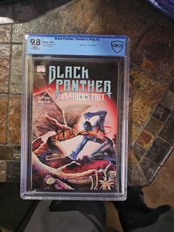 Graded 9.8 CBCS 1991 black panther prey #2