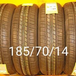 185/70/14 For Sale 4 New Tires We Service Motorcycle Tires