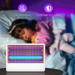 Mosquito Bug Fruit Fly Zapper with Remote Control and 2 Replacement Bulbs New condition