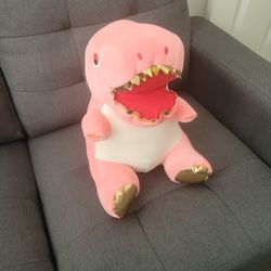 dino t-rex plush pink Mochipuni official