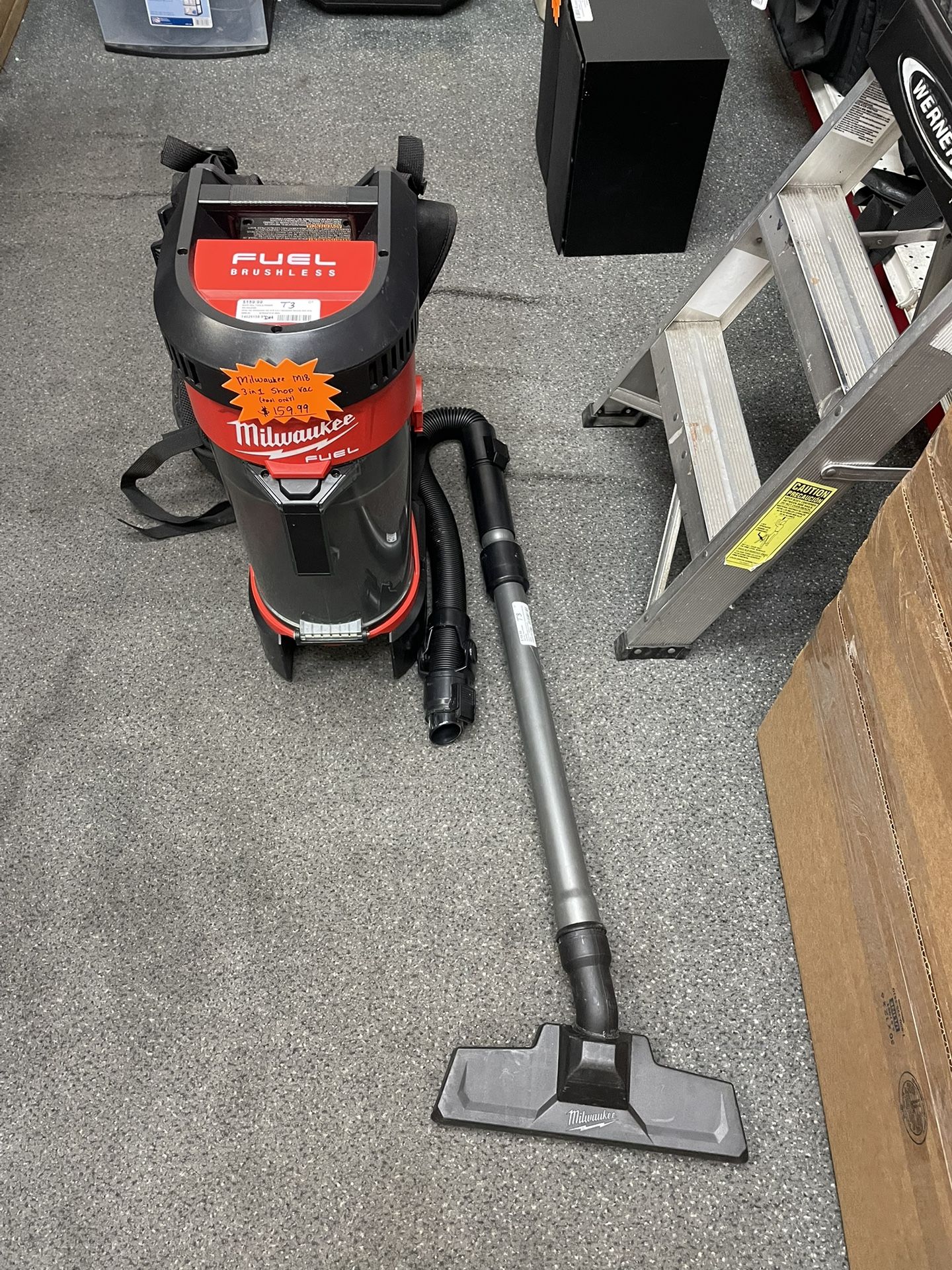 Milwaukee M18 3-in-1 Shop Vac Tool Only