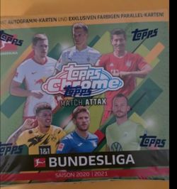 Topps Chrome Match Attax Bundesliga 2020/21 Box