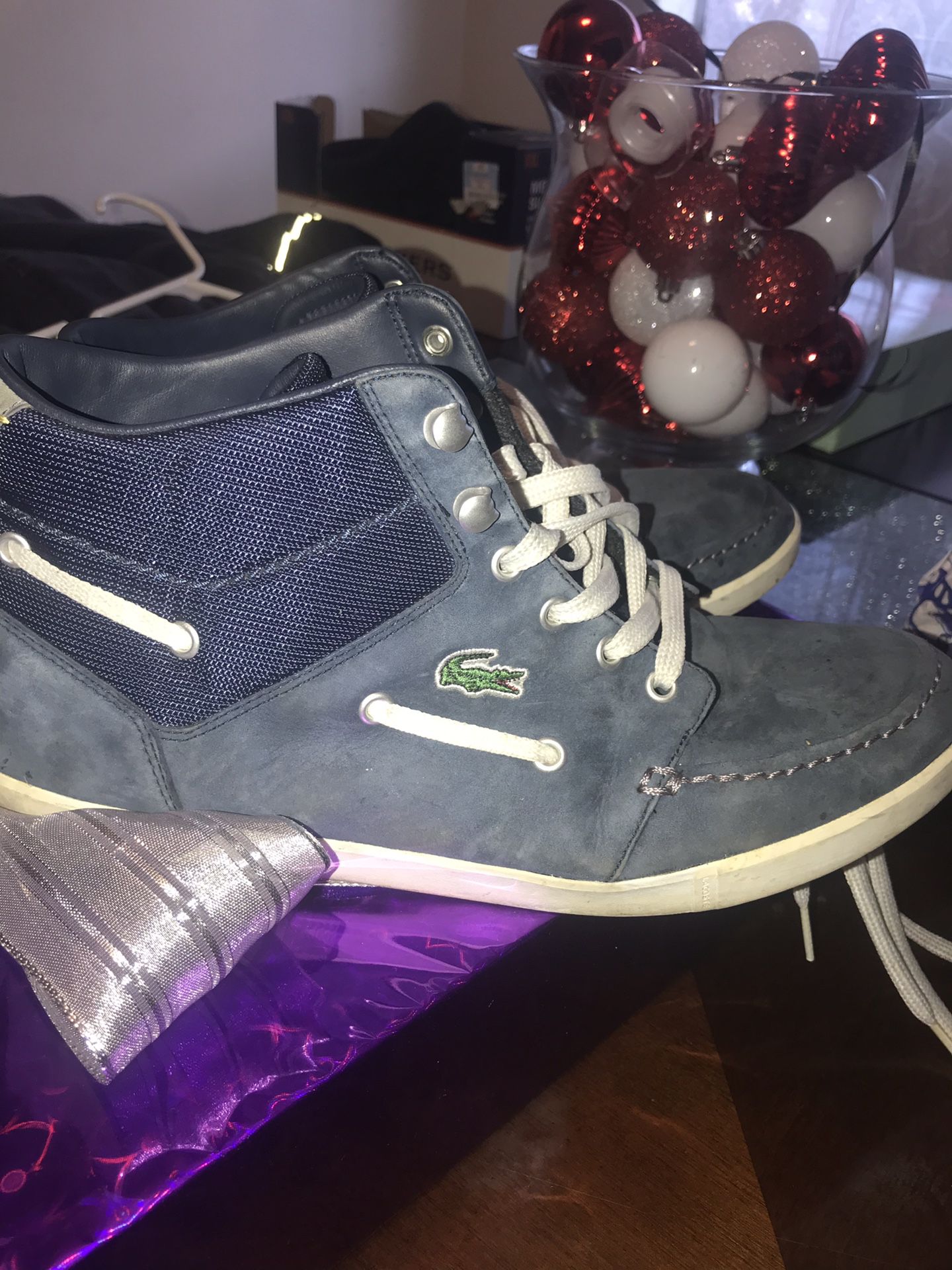 Size 12 Lacoste boots 🥾