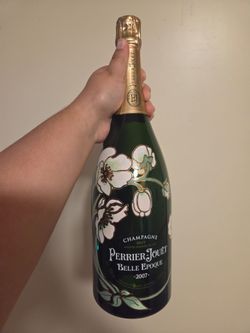 Prop - Sealed Empty Display Bottles - Perrier Jouet  Champagne