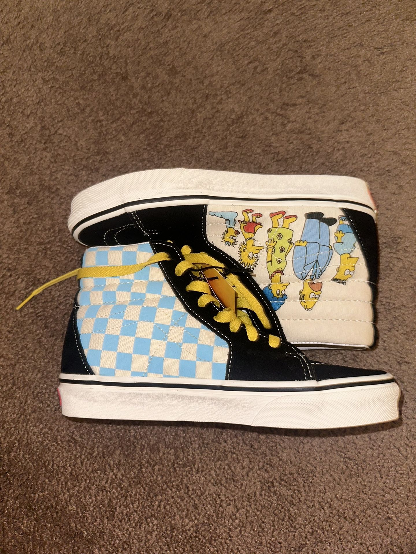 The Simpsons High Top Vans 