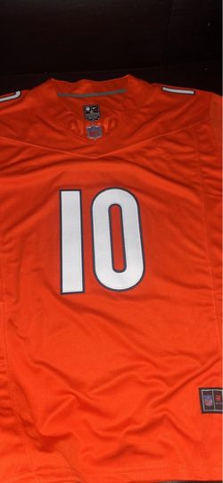 Football jersey BURDEN  III Nike NFL #10 Orange Football Jersey XL