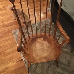 Beautiful. Rocking Chair In Original Condition 