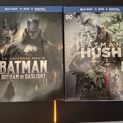 Batman Gotham By Gaslight / Hush Bluray Movies