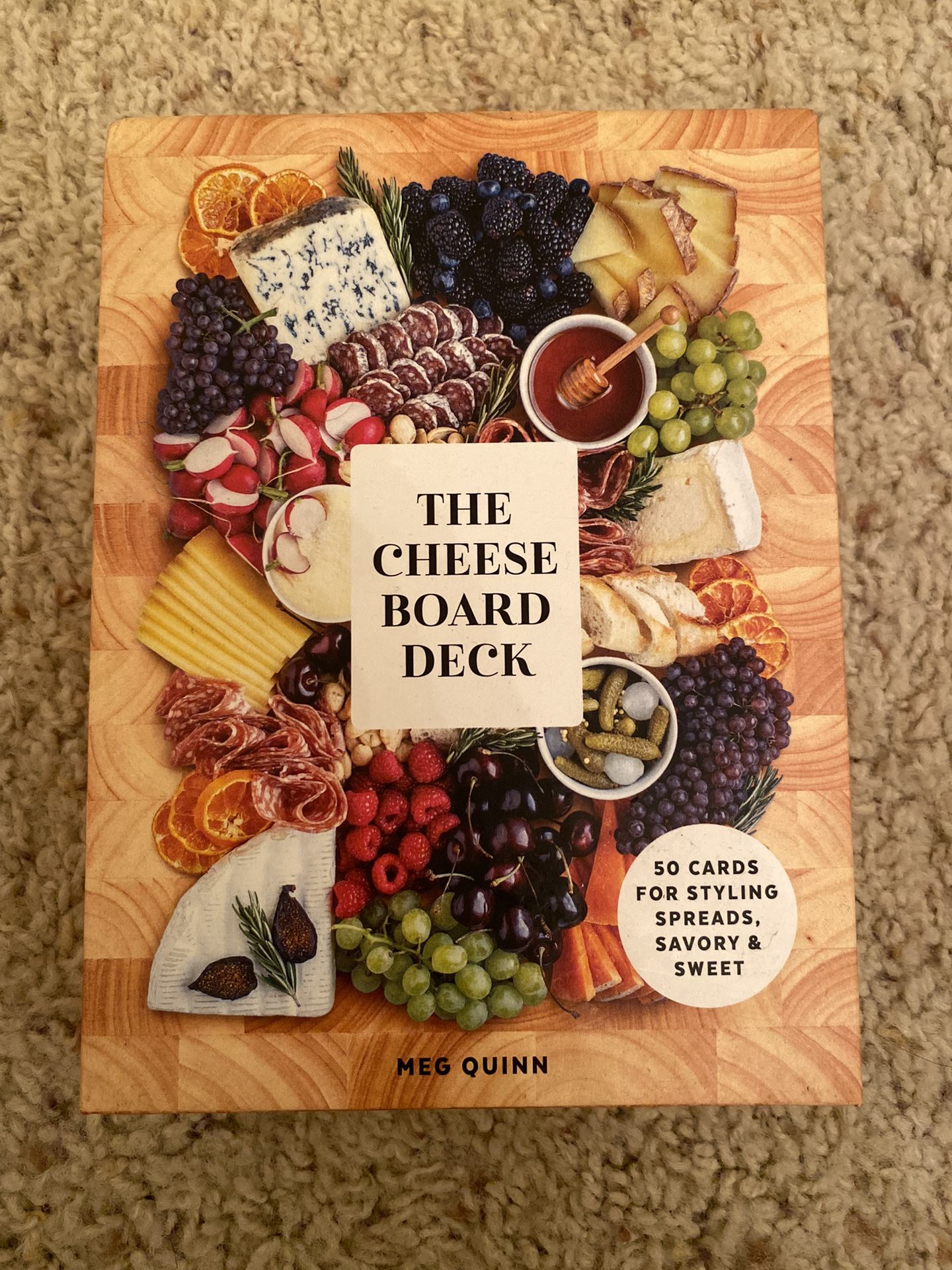 The Cheese Board Deck by Meg Quinn 50 cards