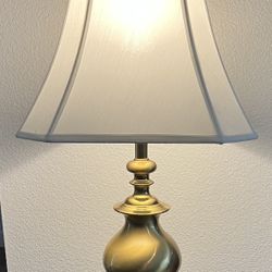 Vintage Solid Brass Table Lamps
