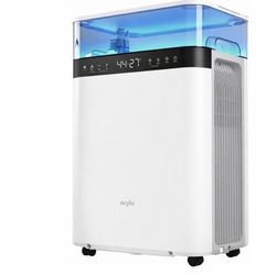 Dehumidifier for Basement, 90 Pint/Day Ultra Efficient Energy Star 2025, 4500 Sq.Ft Coverage, 2.11 Gallon Top Tank, Quiet Operation, Built-in Pump, Au