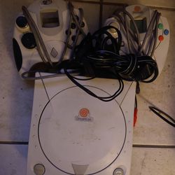 Original Sega Dreamcast Console With All Hookups With 2 Controllers Works  Good $75 Or Best Offer! for Sale in Pompano Beach, FL - OfferUp