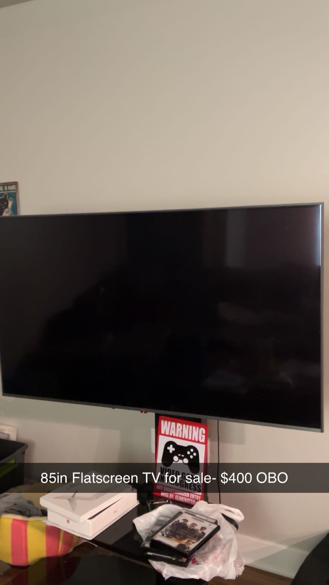 $375 Flat Screen