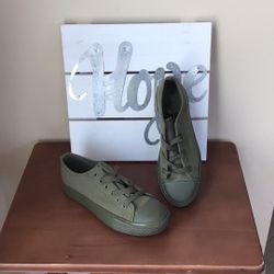 New Olive Color Sneakers