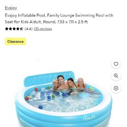 Inflatable Pool Eva Joy 