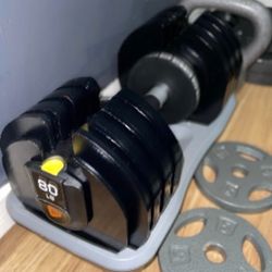 Lifepro Adjustable 5-80 Lb Dumbbell $300/each ($550/Pair)