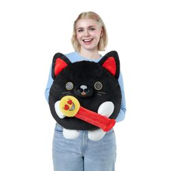 New Zuru Snackle Luna Pez Cat 14” Jumbo Plush w/ Pez dispenser Snackles NWT