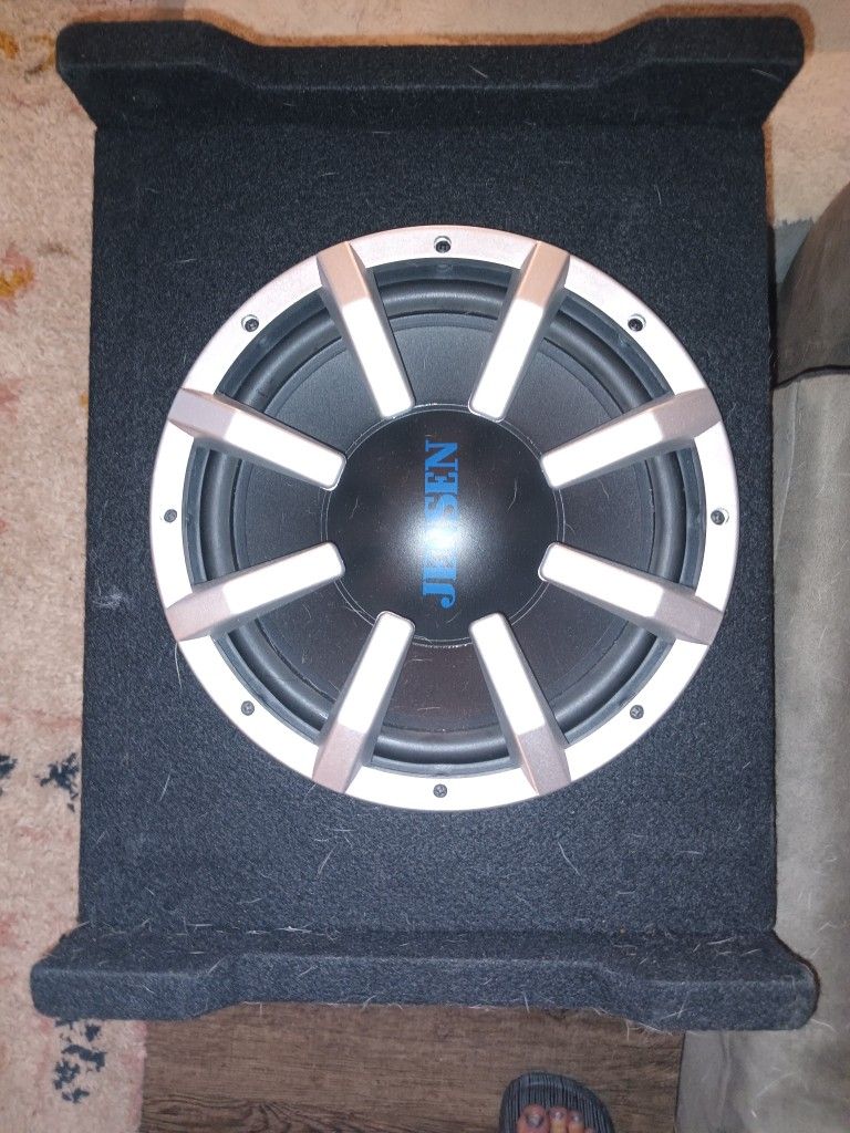 10' Sub , 2- 5.25 Speakers , Led Lights, Speaker Wire Brand New Every Bit